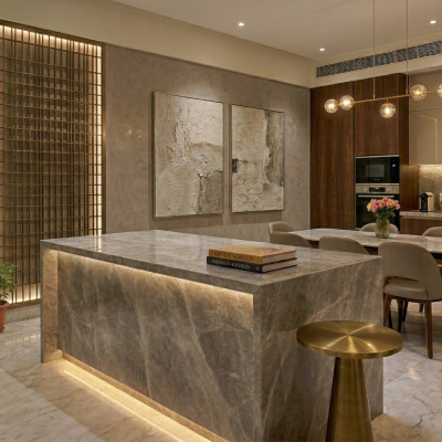 purva northern lights kitchen interior